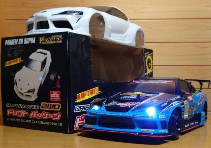 ①2022…D-MAXS15ボディLED付②ドリパケスープラRTR白フルセット新 ①D-MAX