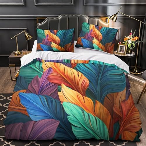 Housse de couette plumes King size de qualité supérieure pour lit double