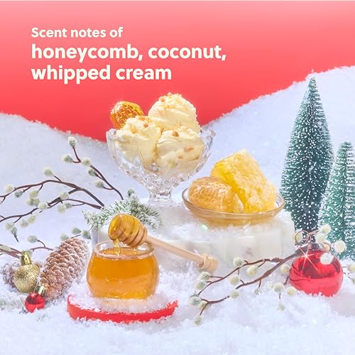 Image of Tree Hut Mini Frozen Honey Body Scrub, Travel Size Sugar Scrub, 3.4 Oz | Exfoliating & Nourishing Sugar Scrub with Shea Butter, Body Exfoliator For All Skin Types, Self Care Gifts for Women, Vegan