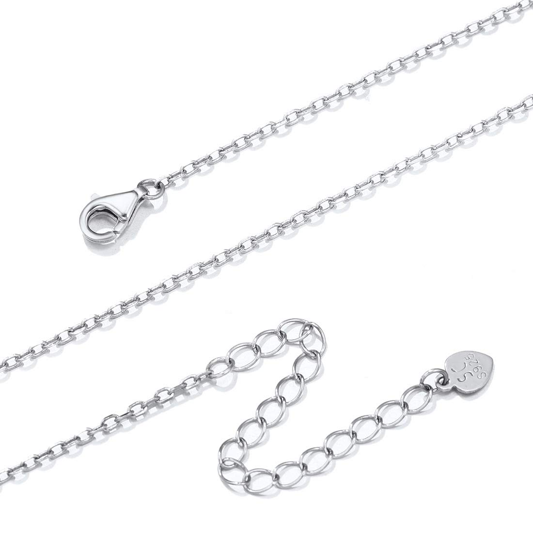 シルバーネックレス　超美品　45センチ　（N♡） Amazon | [ChainsPro] シルバー925 ネックレス レディース