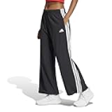 adidas Women's Essentials 3-Stripes Woven Parachute Pants