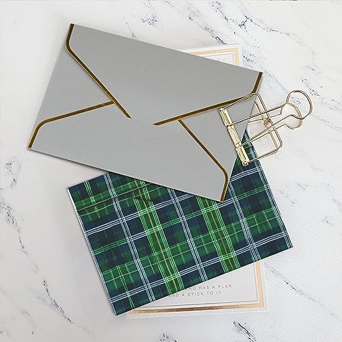 Zishak SN-127 Blue Scottish Tartan Radiant Gratitude Cards-Wedding,Friendship,Anniversary Greeting Cards thumb #7