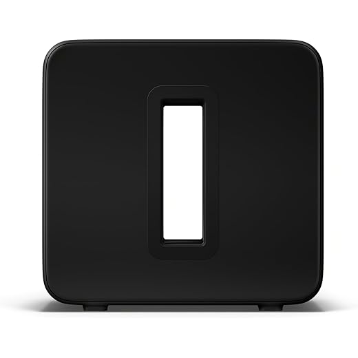 Sonos Sub 4 Wireless Subwoofer with Powerful Bass for Immers