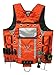 High Visibility Tool Vest with Built in Hydration Pouch Pocket - Electricians, Surveyors, Contruction (Orange) - (Large - XXX-Large)