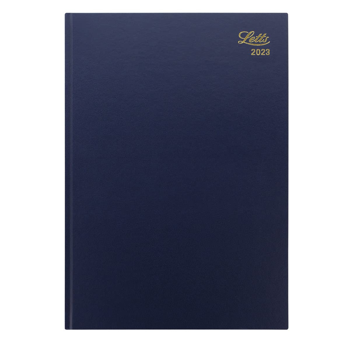 Letts of London Standard A4 week to view 2023 diary - blue (23-T31ZBL)