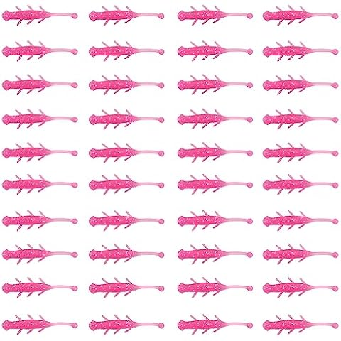Goture 40 Pcs Soft Plastic Lures Cover