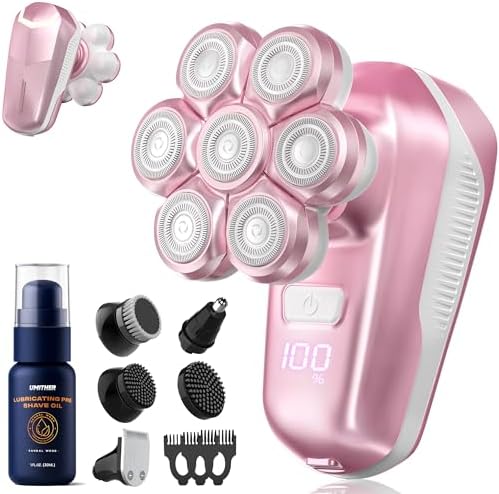 Electric Shaver for Women, Electric Razor with 7D Magnetic Shaver...