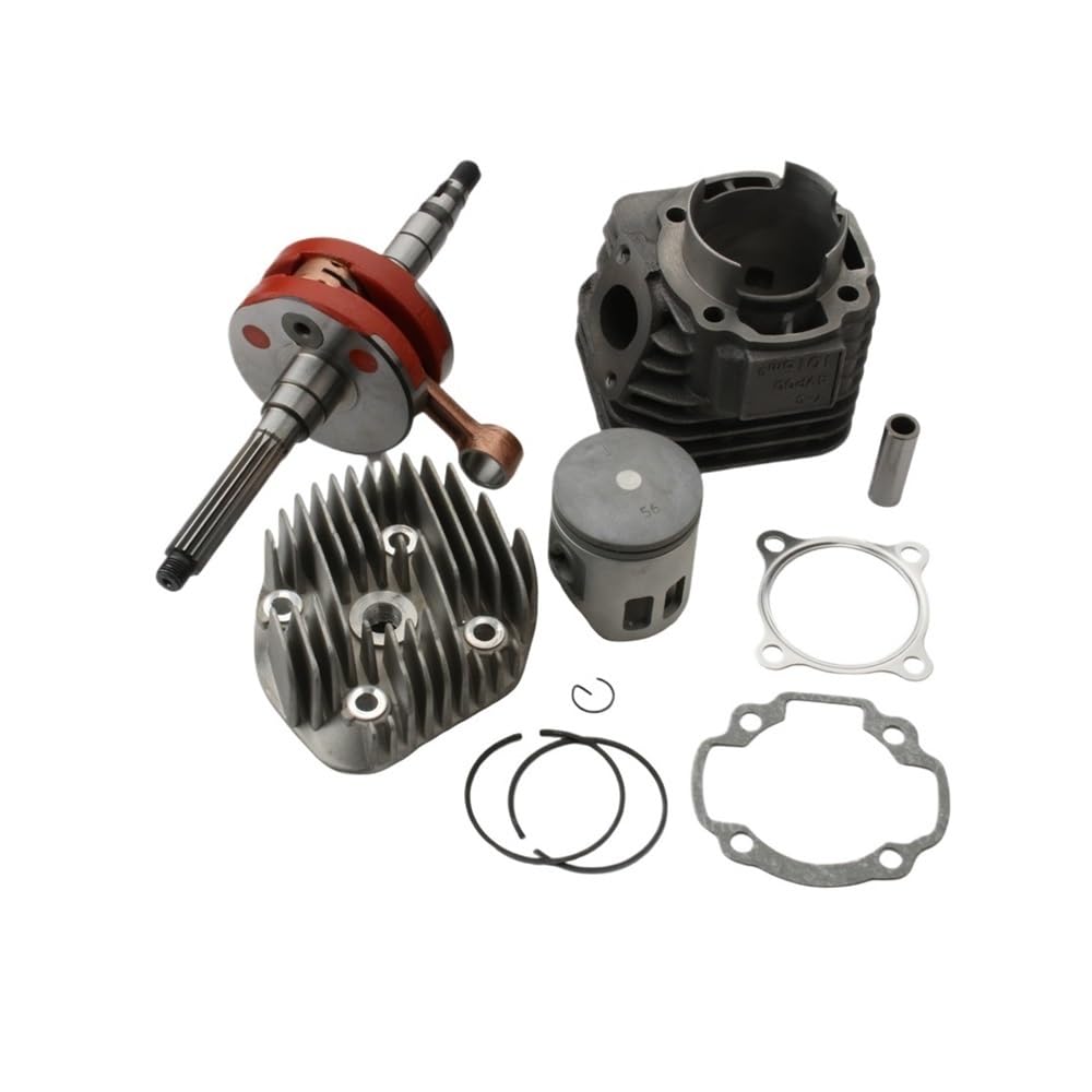 Kit Cylindre 128cc pour Restaurer et Booster le Moteur AER 100 et Zu 56mm