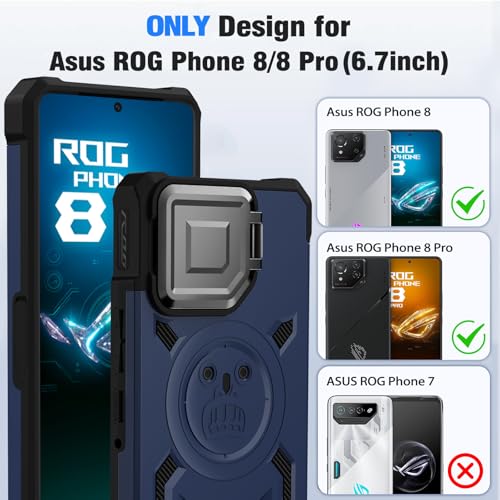 Coque ROG Phone 8 Pro béquille air trigger anti-chute