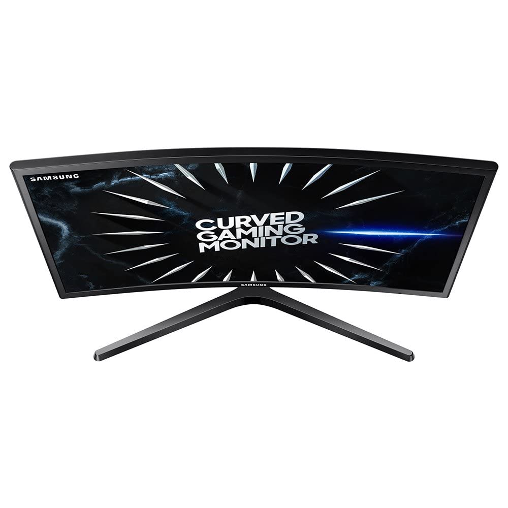 Samsung C24RG50FQU, Ecran PC Gaming incurvé, Dalle VA 24 ", Résolution Full HD (1920 x 1080), 144 Hz, 4ms, AMD Freesync, Noir