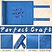 Civaner Dice Mat Tray Rolling Mat with Zipper PU Leather Folding Scroll Dice Bag Holder Table Christmas Game Accessories(Red, Blue,2 Pieces)
