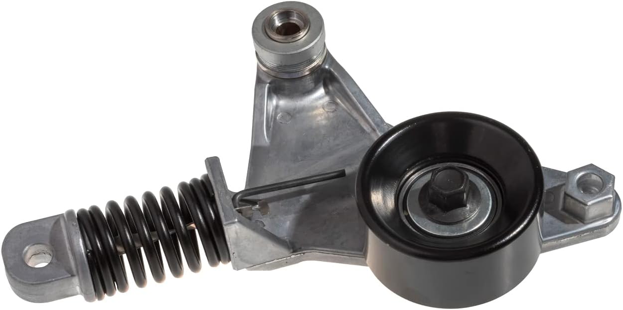 TUCAREST 38453 (For L4 2.4L ;w/Spring Damper) Drive Belt Tensioner Pulley Assembly Fit For 08-13 Sc-ion xB /07-09 To-yota Camry (No Hybrid), 09-10 Corolla, 09-13 Matrix, 06-08 RAV4 [# 1660128020]