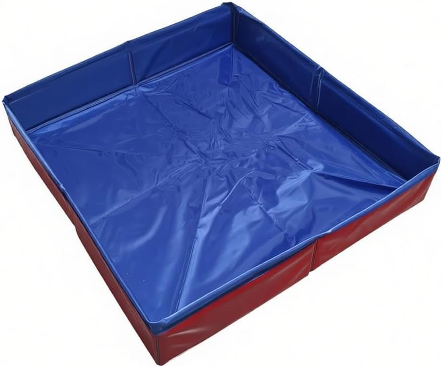 Foldable Portable Sandbox 20" PVC Sand Plate Beach Park Garden Game Supplies Tray Outdoor