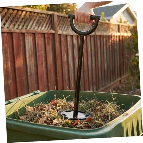 NIYANGLE Manual Trash Compactor Tool for Efficient Waste Compression Carbon Steel Construction with Sturdy Design, Space Saving Garbage Press for Kitchen and Outdoor Bins - 4