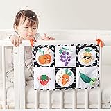 ✽ 【Atractivo para los bebés】: El espejo para bebés, el juguete para el tiempo en decúbito prono y los gráficos de alto contraste son todo en unos. Las gafas de seguridad para bebés animan a los bebés a concentrarse en sus rostros y el espejo puede atraer su atención.