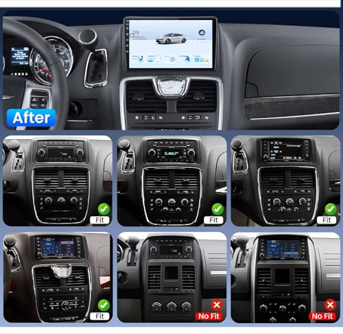 [8Core 4+64G] Car Radio for Dodge Grand Caravan 2011-2020: 9" 1280 * 800 Touchscreen | Android 13 | FM AM 36EQ BT5.0 | CarPlay Android Auto | OTA Update Stereo for Chrysler Town & Country 2011-2016 by Jingelsye - Used condition - US$96.22