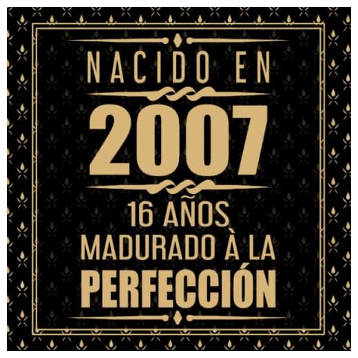 Nacido En 2007 16 Años Madurado À La Perfección: 16 cumpleaños Libro Firmas