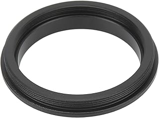 Male to Male Adapter M42x0.75mm to M48x0.75mm Matting Treatment Seamless Connection Telescope Rings, Aluminum Alloy Material