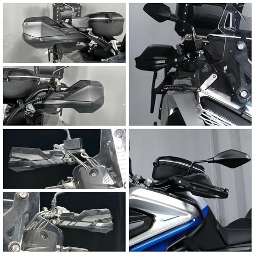 Protège-mains moto pour Valico 525DSX finition aérodynamique