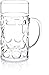 16oz Clear Plastic Beer Mug With Handle, Reusable, Dishwasher Safe, Plastic for Indoor/Outdoor Use, MADE IN USA