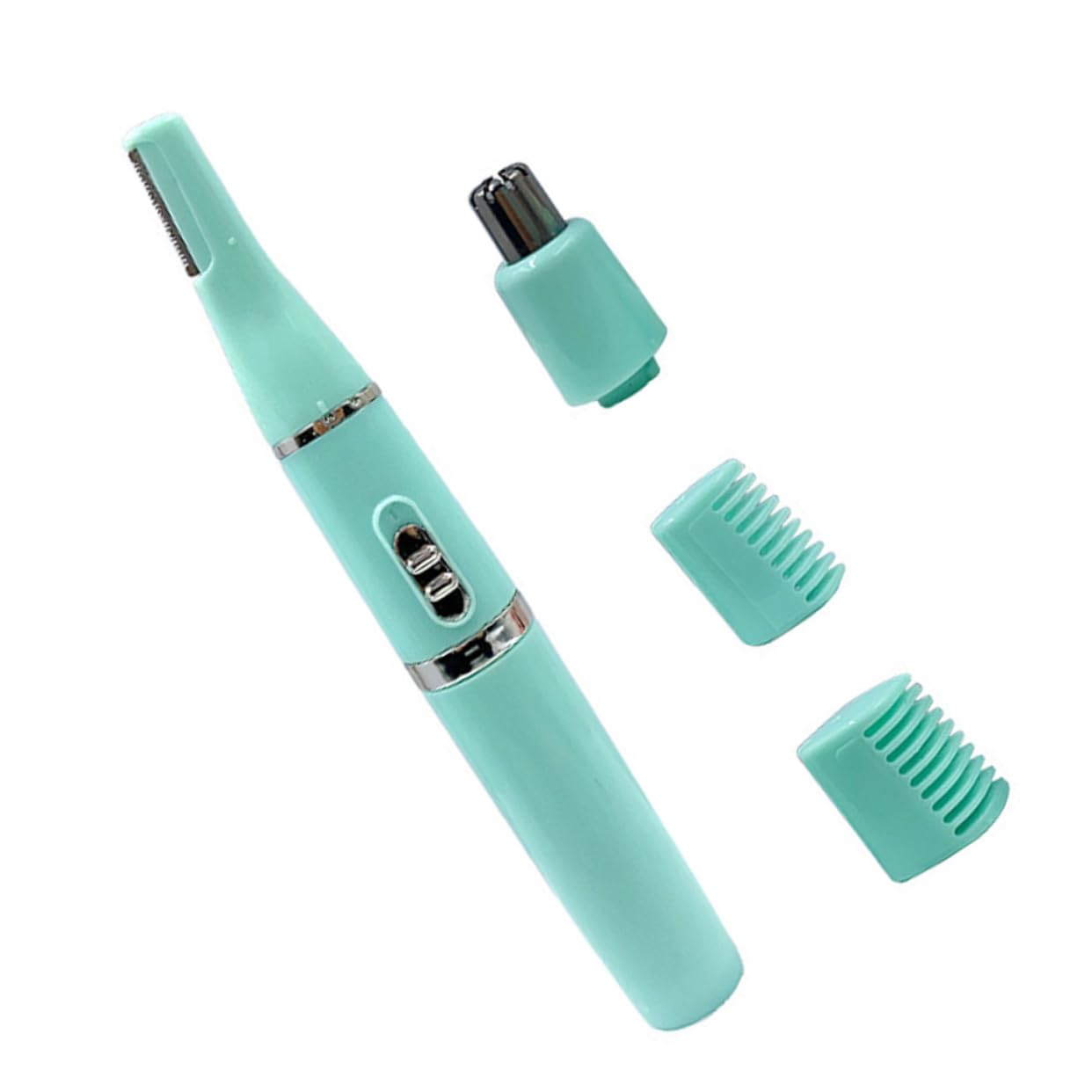 PACKOVE 2sets Rasoio Elettrico Per Sopracciglia e Naso Design Compatto Rasoio Senza Con Lama Inossidabile Adatto Per Donna Non Include Batterie