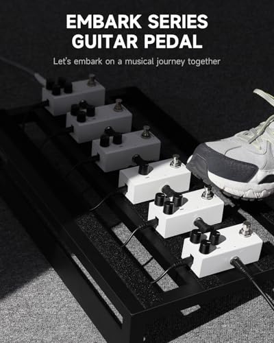 Donner Flanger Pedal for Electric Guitar, DIY Shell, Analog True Bypass Effects Pedal, Classic Jet & Chorus Modulation（EMBARK 09） - image 7