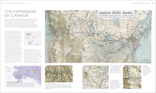 Image of History of North America Map by Map (DK History Map by Map)
