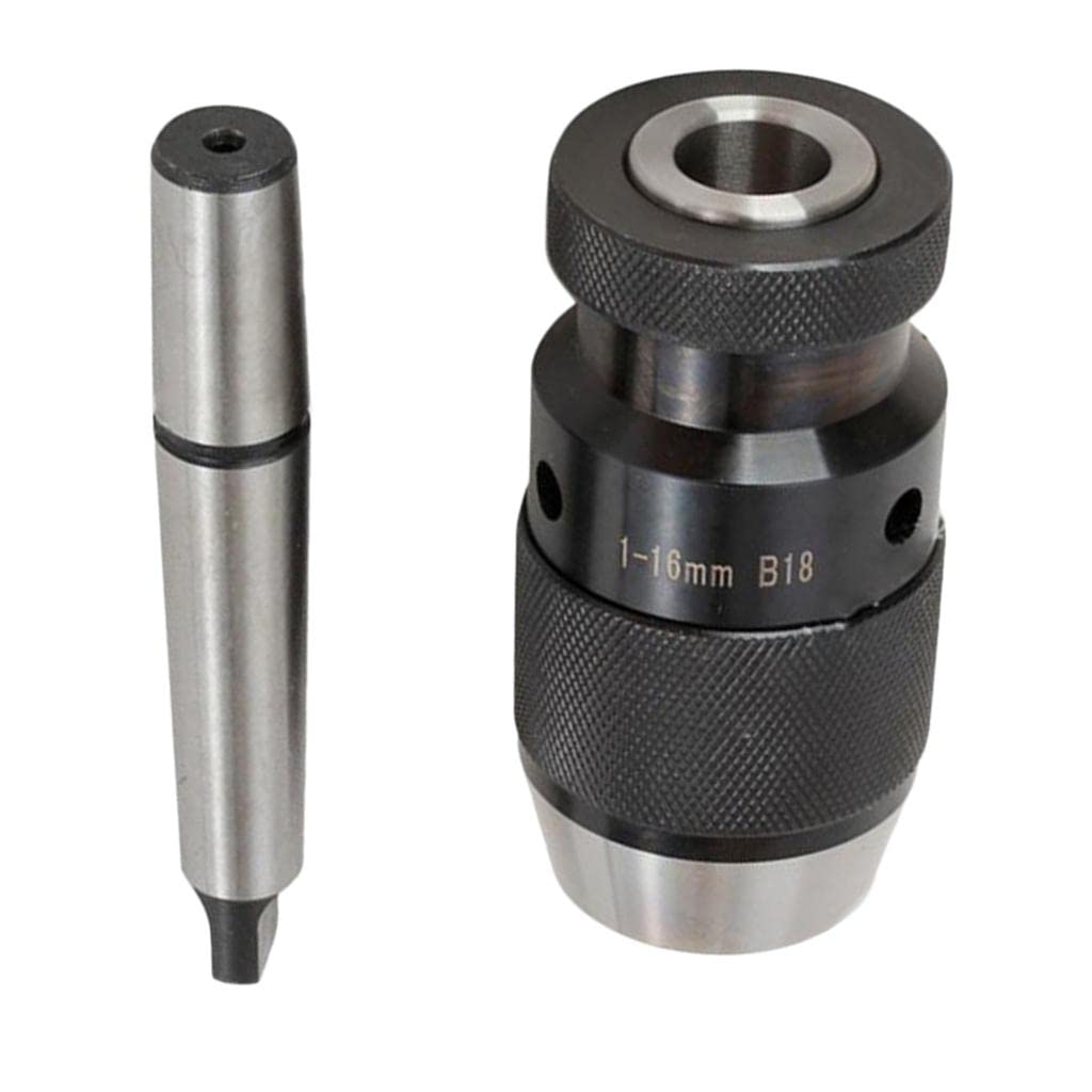 Uchwyt wiertarski MK2 1-16 mm trwałe dokręcanie obrabiarek