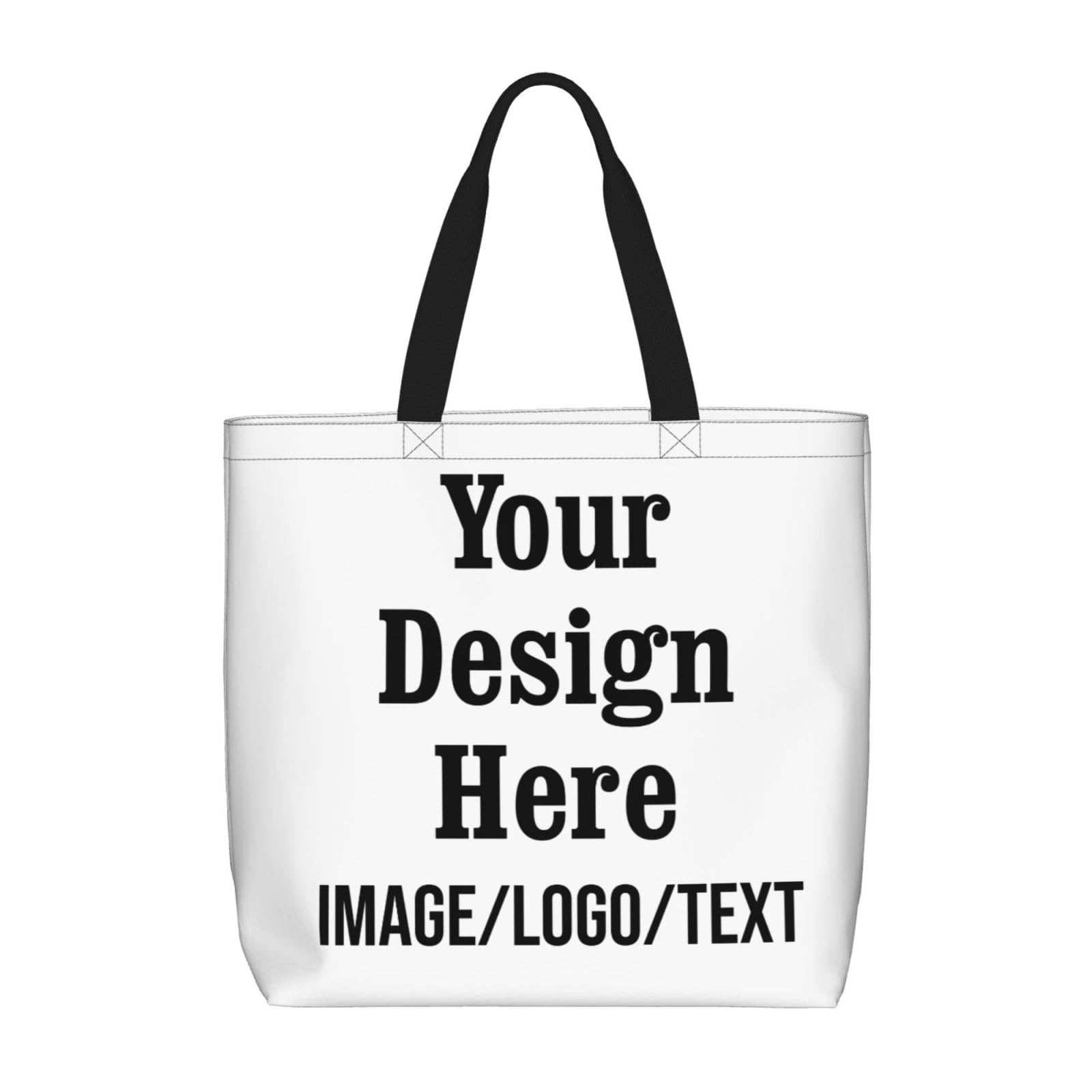 Personalized Tote Bag Custom Tote Bags with Logo Design Your Own Image Custom Bag