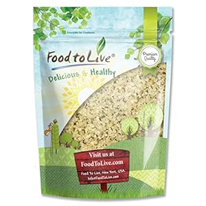 Hemp Seeds, 1 Pound — Non-GMO Verified, Raw Hearts, Hulled, Shelled, Kosher, Vegan, Bulk Kernels, Rich in Omega 3 and 6…