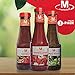 Marneuli Sause Variety Pack of 3, Red Tkemali Plum Sauce, Green Tkemali Plum Sauce, Hot Satsebeli Tomato Sauce, Imported from Georgia