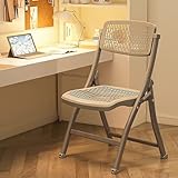 Sturdy and Stable: This Chair features a High-Quality Plastic and Robust Steel Frame for Long-Lasting Durability. Its Innovative Triangular Design on Both Sides Provides Enhanced Stability,