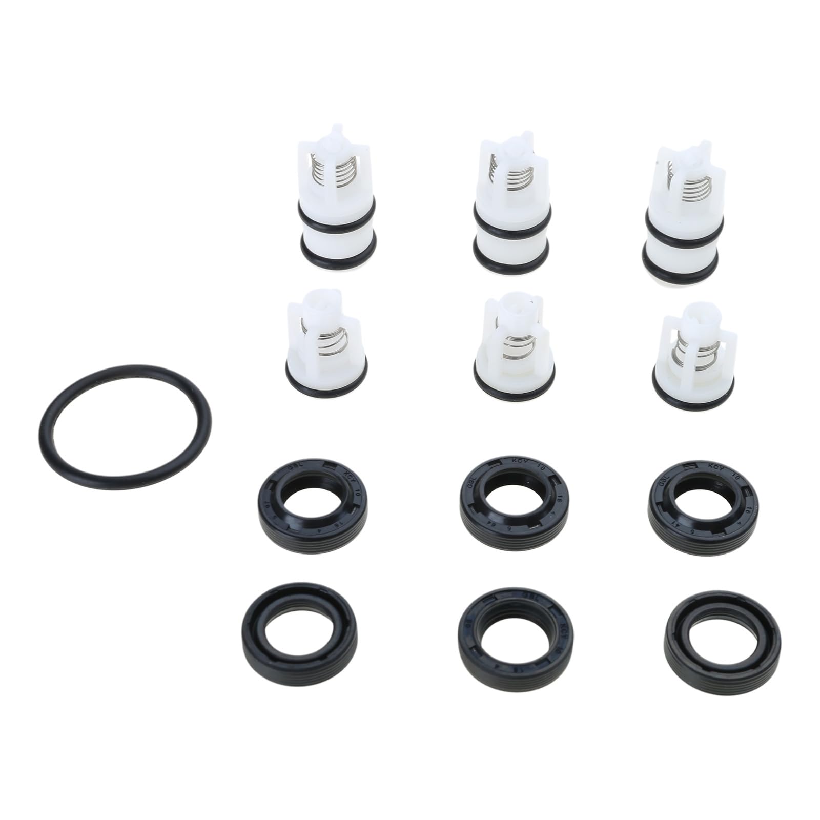 ZWWAAZHF Household High Pressure Washer Seals Oil Check Valves Portable Water Pumps Repair Washer