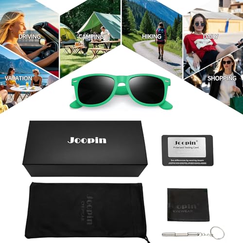Image of Joopin Square Sunglasses Polarized UV400 Designer Sun Glasses Men Women