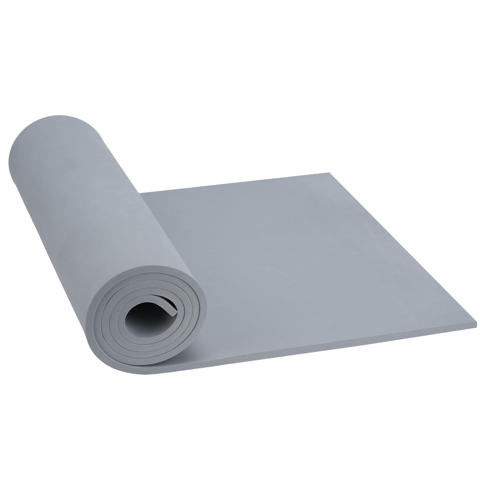 Do²ping Grigio Eva Foam Cosplay, 6mm Gomma Eva Fogl, 35.5x124.5cm con Alta densità 86kg/m3 Schiuma Eva per Costume Carft (6mm Grigio)