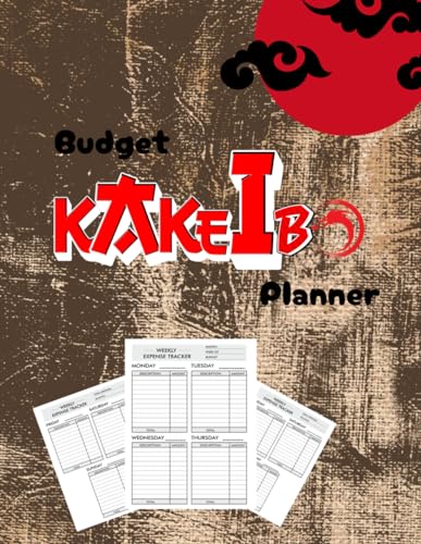 Budget Kakeibo Planner: Monthly Budget and Weekly Expense Tracker | Japanese Personal Financial