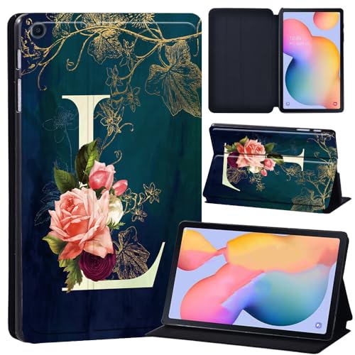 Case For Samsung Galaxy Tab S6 Lite 10.4" 2024/2022/2020, Galaxy Tab S6 Lite Sm-P620/P625/P610/P613/P615/P619 Tablet Cover Case Trifold Stand Folio So