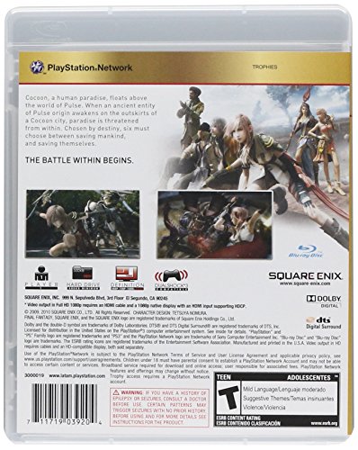 Final Fantasy 13 XIII - Jogo PS3