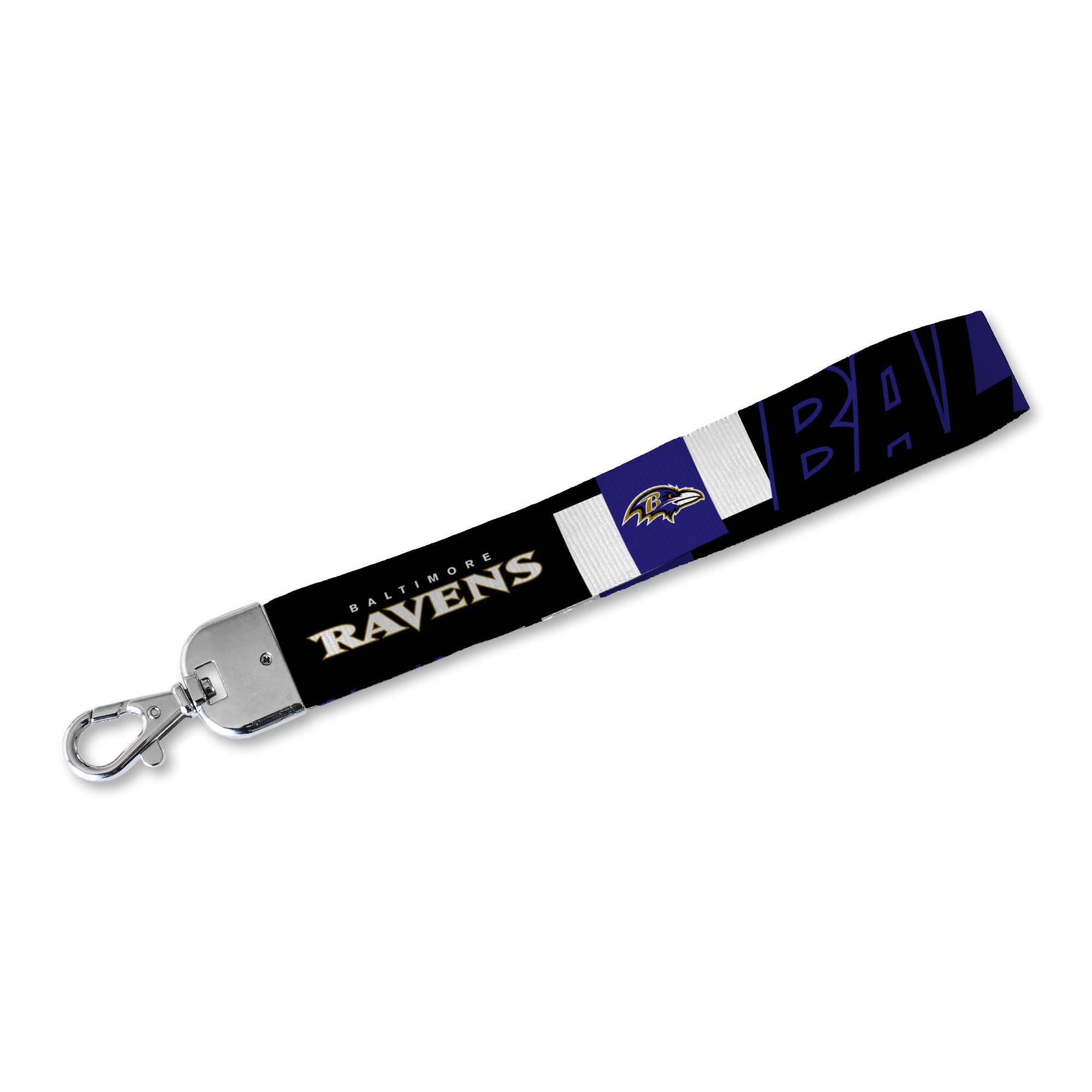 Rico Industries NFL Football Standard Wrist Lanyard Key Chain, Cute Wristlet Strap Holder for Car Keys ID Badges Card Wallet