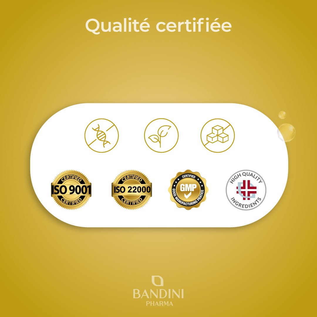 Bandini® Bromélaïne Forte 5000 GDU/g 200 Comprimés Gastro-résistants - Enzyme digestif - Extrait d'ananas - Broméline Strong, pure, hautement dosée, haute absorption, Produit en Italie, 100% Végan
