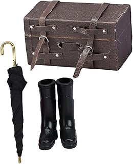 Toddmomy 1 Conjunto Mini Modelo De Mobília Para Crianças Playsets Para Crianças Brinquedos Vintage Guarda-Chuvas Para Crianças Para Chuva Miniture Mobília Da Casa Fingir Jogar Mini