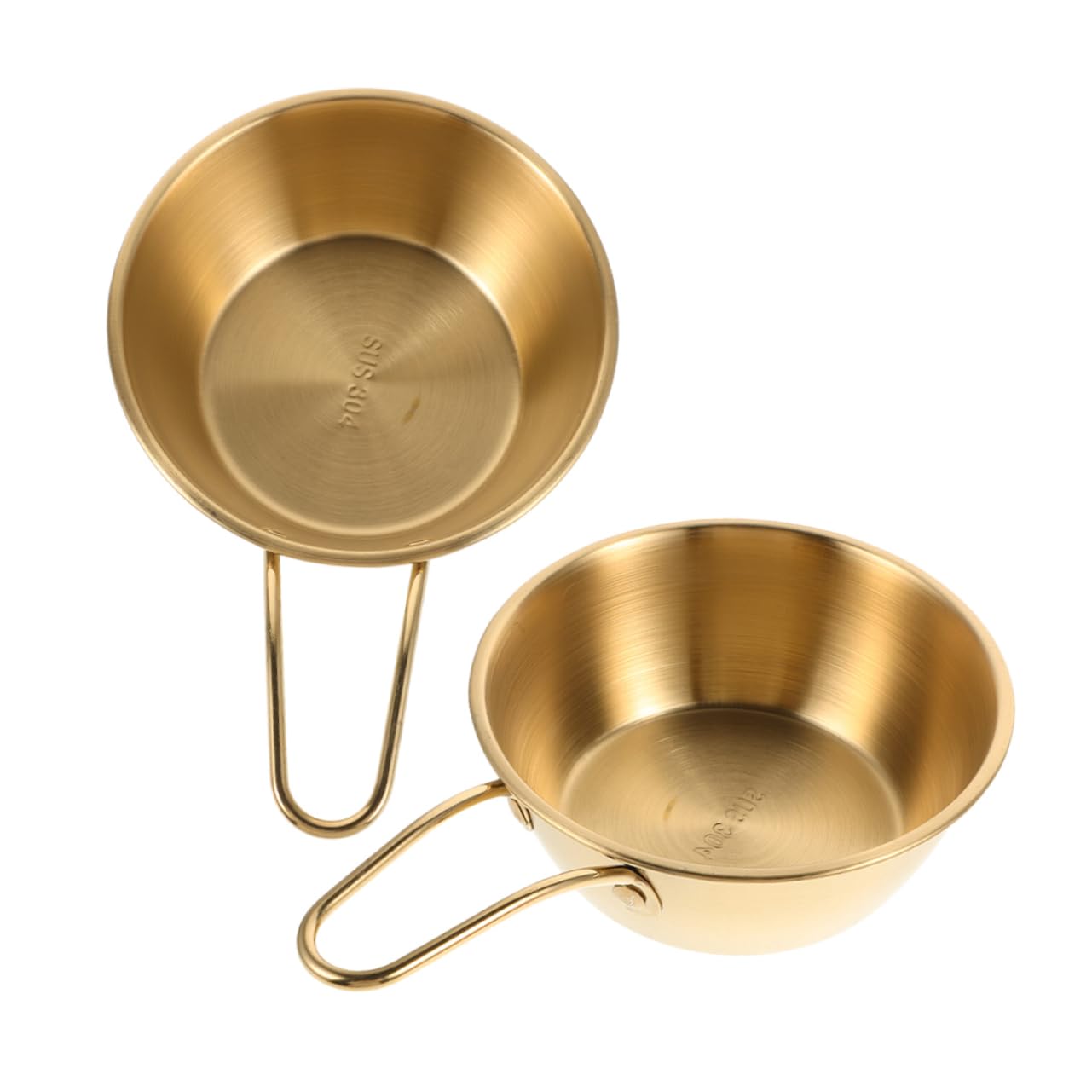 FOMIYES Beard Grooming Set 2pcs Shaving Foam Bowl Stainless Steel Comfort Grip for Smooth Shave