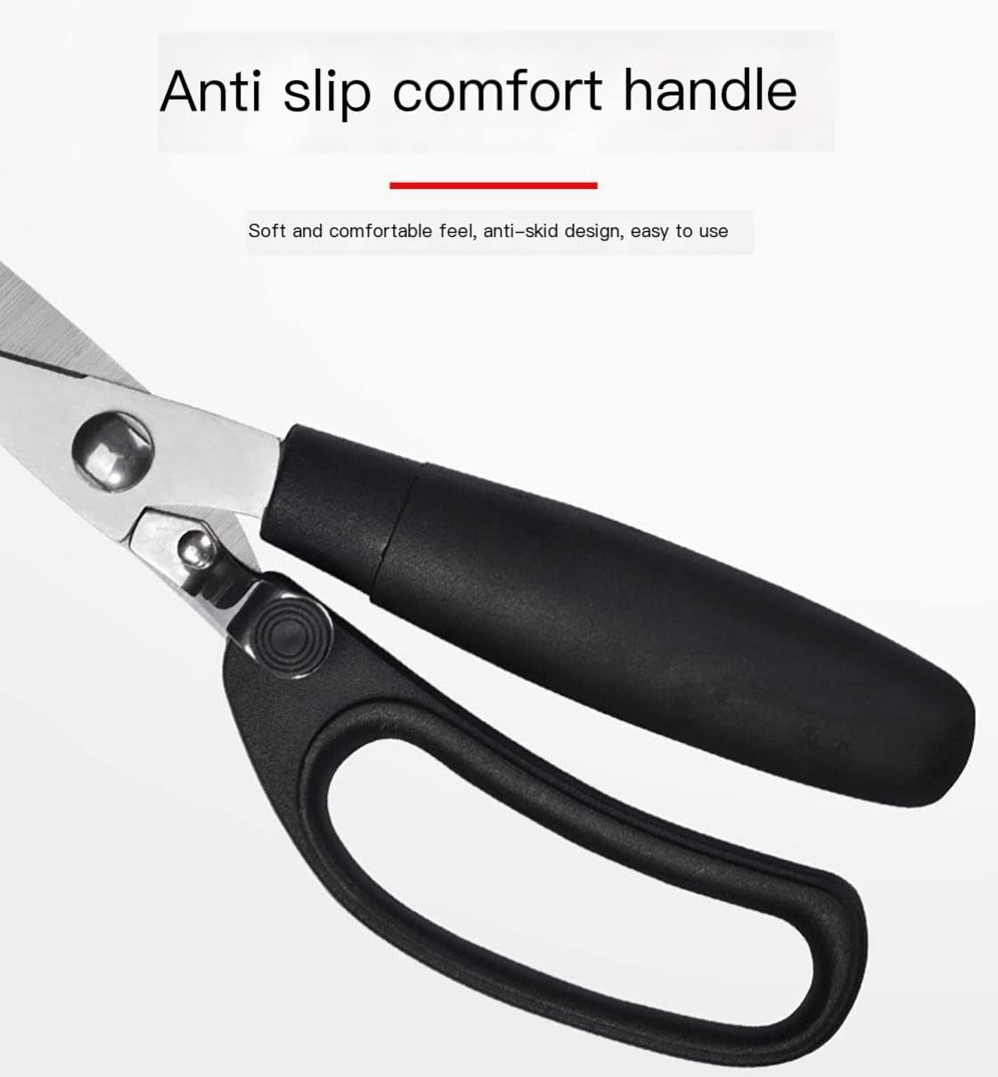 Kitchen Scissors Professional Stainless Steel Kitchen Scissors Strong Bone Scissors Vegetable Scissors