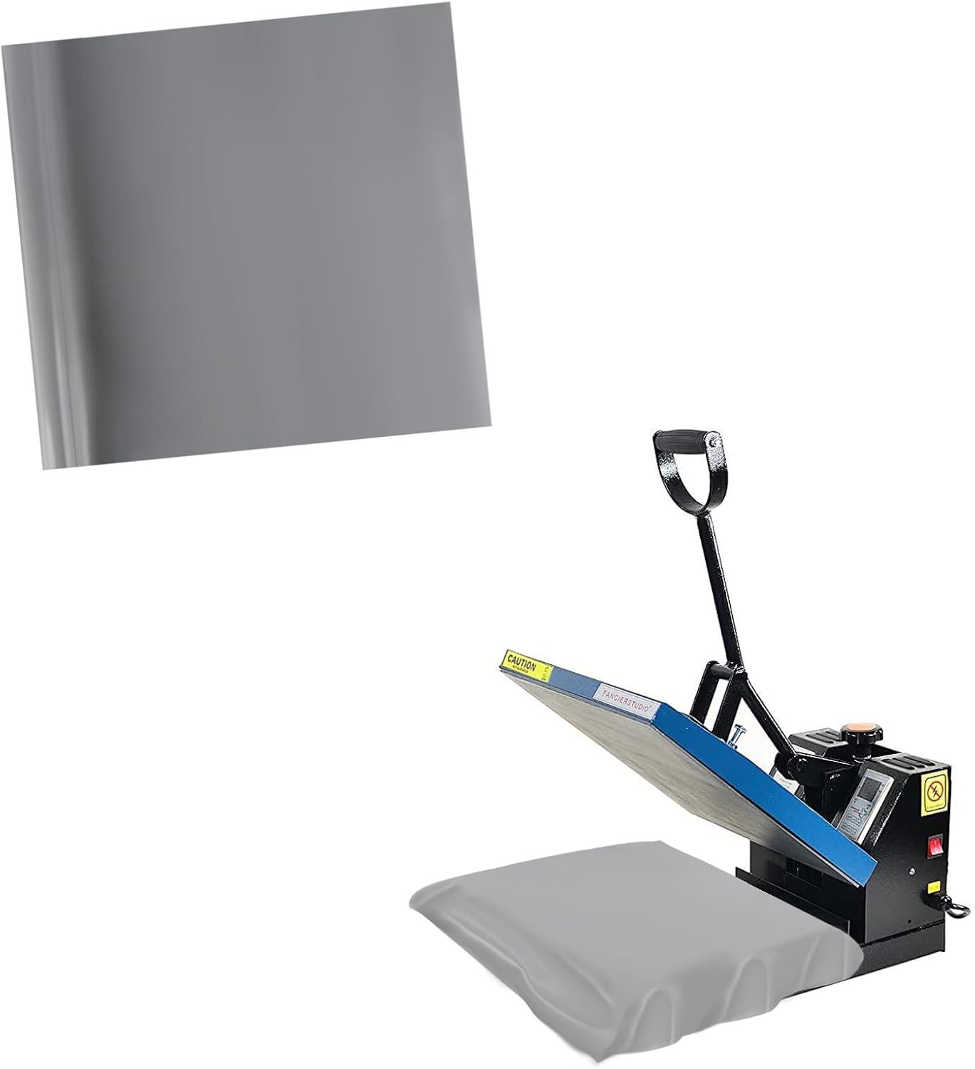 3 Thickness Silicone Hat Heat Press Mat,1/8",2/8",3/8"- 8" x 4" Foam Cover Pad and Double Sided Use Mat for Hat Press,Suitable for Sublimation,HTV Heat Transfer Vinyl,Dimensional Emblems and Patches