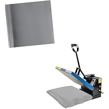 Upgraded Silicone Heat Press Mat,18"x22"x1/32 Thick Cover Sheet,Foam Cover Pad and Double Sided Use Mat for Hat Press,Suitable for Sublimation,HTV Heat Transfer Vinyl,Dimensional Emblems and Patches