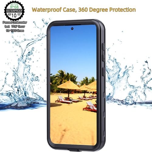 Coque intégrale imperméable et anti-chocs avec protection d'écran intégrée