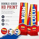 KNK 2026 Soccer Fan Scarf – Double Sided Reversible Football Supporter Scarf with Soft Velvet Feel (Colombia) gallery image