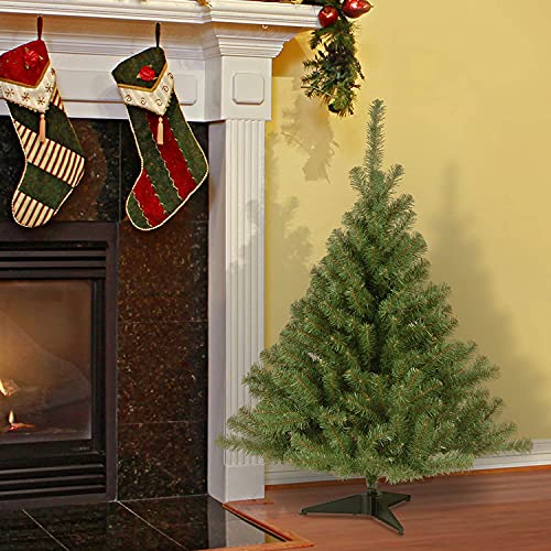 National Tree Company 4 ft Unlit Kincaid Spruce Mini Artificial Christmas Tree, 269 Tips, Includes Stand, Green by National Tree Company - Image 2