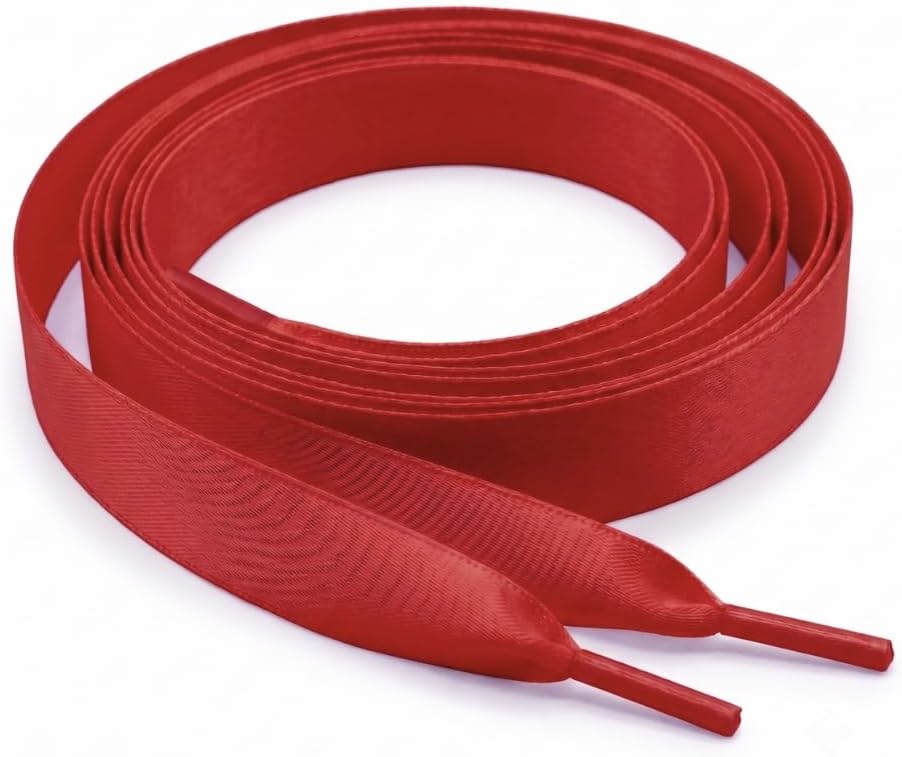 Coloured Ribbon Shoelaces/Bootlaces for Doc's, Dr Marten Boots with Pimp My Shoes LOGO Aglets