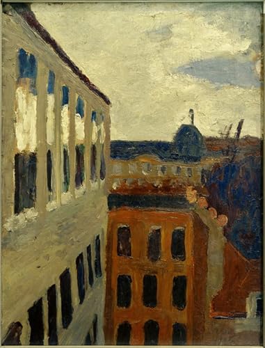 Pintura murales lienzo de París para dormitorio: cuadro decorativo de Paula Modersohn